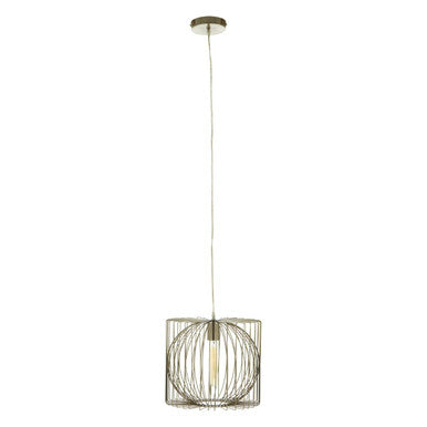 Silver Finish Pendant Light | Aselo