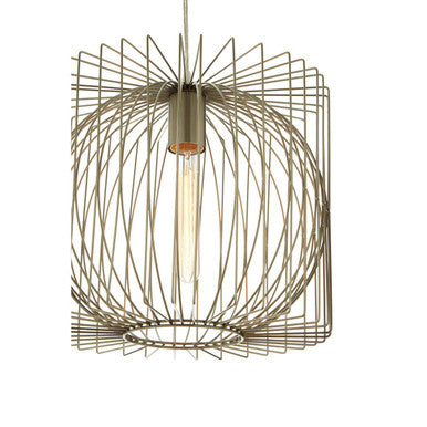 Silver Finish Pendant Light | Aselo