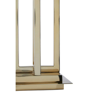 Gold Finish Rectangular Table Lamp | Skye
