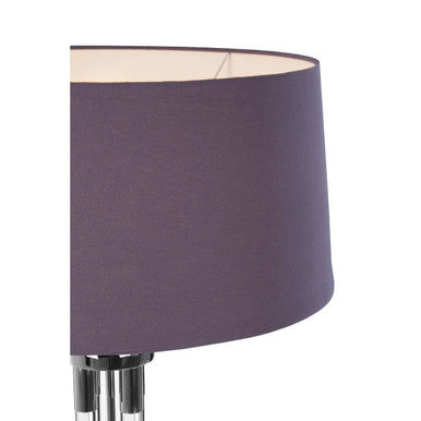 Tall Acrylic and Tubular Base Floor Lamp | Skye