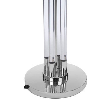 Tall Acrylic and Tubular Base Floor Lamp | Skye