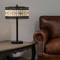 Diamond Deco Table Lamp | Waldorf