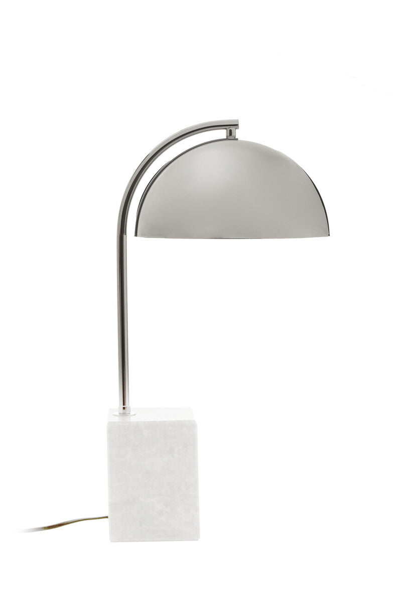 Table Lamp with Chrome Shade | Murdoch