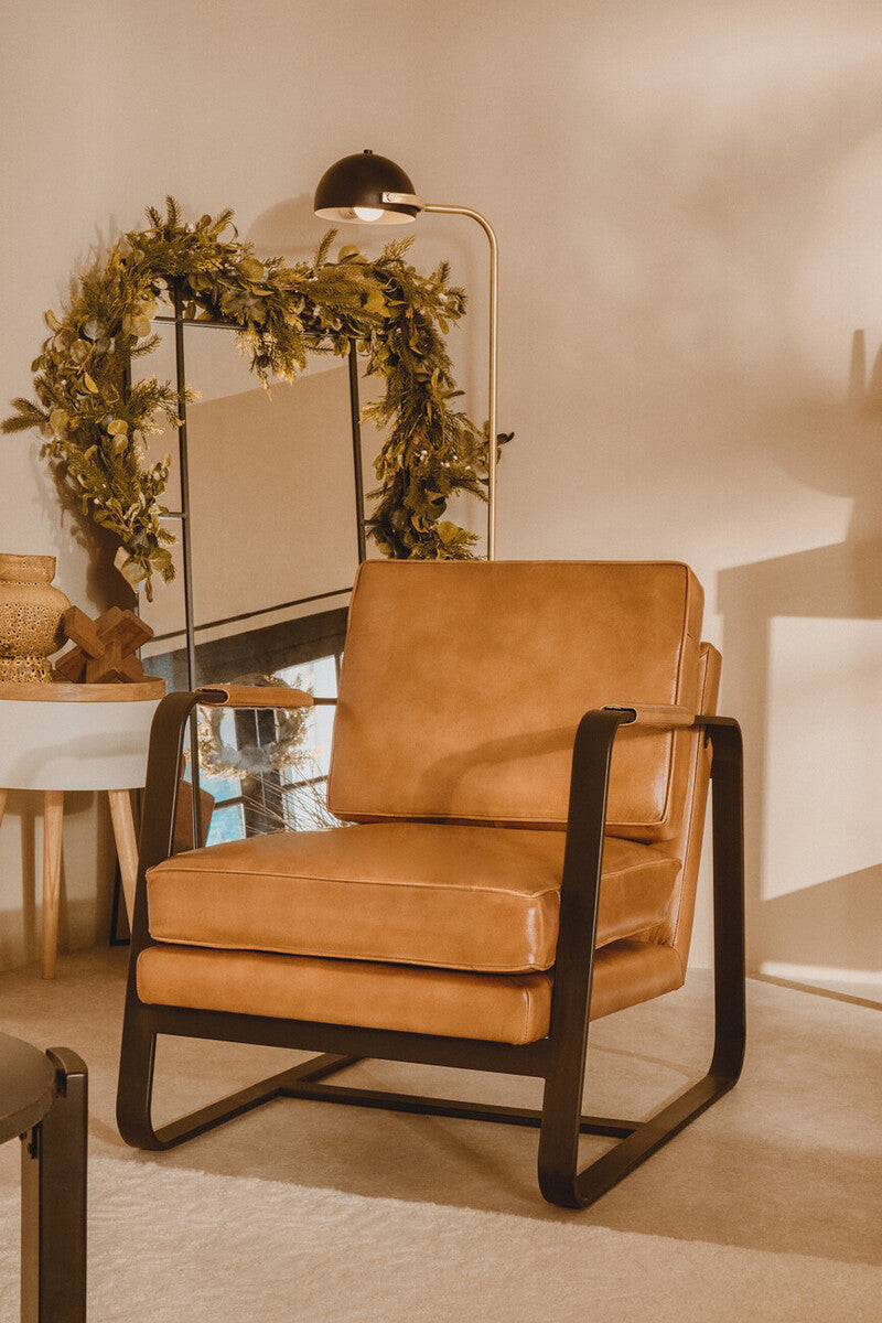 Floor Lamp with Black Shade | Murdoch