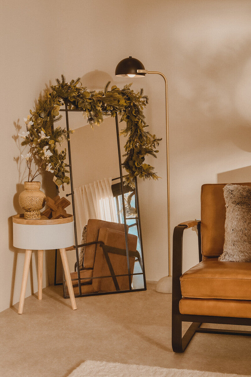 Floor Lamp with Black Shade | Murdoch