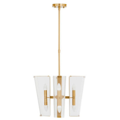 Antique Brass Finish Pendant Light | Celeste