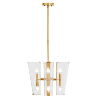 Antique Brass Finish Pendant Light | Celeste
