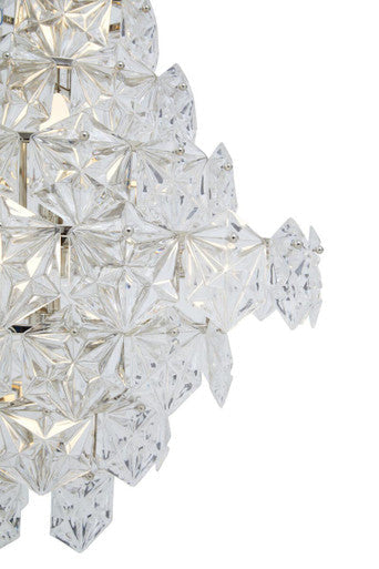 Tiered Glass Chandelier | Helena