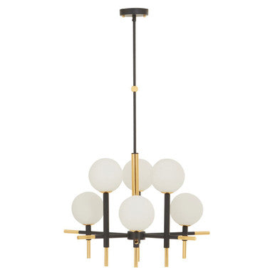 Six Bulb Pendant Light | Grosvenor