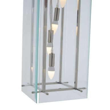Five Bulb Glass Pendant Light | Claridge