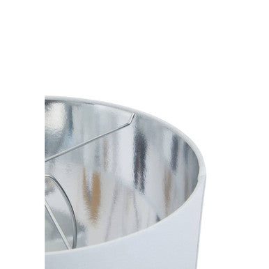 Marble Base Table Lamp with Ivory Shade | Eben