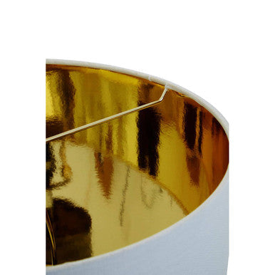 Black Marble Table Lamp Chrome Base | Ebony