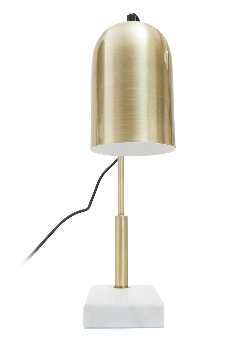 Gold and Marble Adjustable Desk Lamp | Equipoise