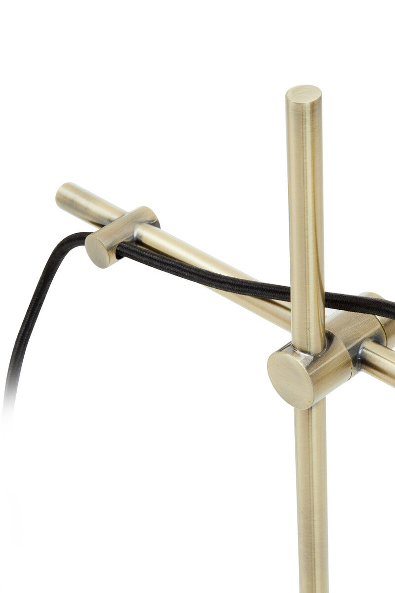 Gold and Marble Adjustable Desk Lamp | Equipoise