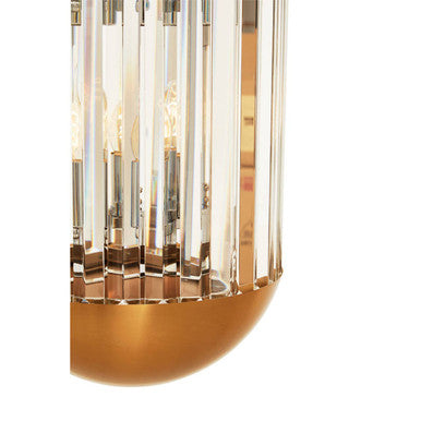 Bronze Finish 6 Bulb Pendant Light | Kensington Townhouse