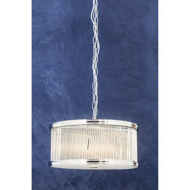 Nickel Pendant Light | Kensington Townhouse