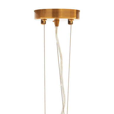 3 Bulb Bronze Pendant Light | Kensington Townhouse