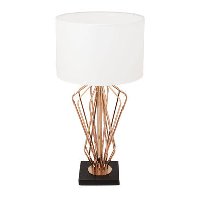 White Shade Table Lamp | Kensington Townhouse