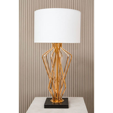 White Shade Table Lamp | Kensington Townhouse