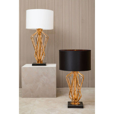 White Shade Table Lamp | Kensington Townhouse