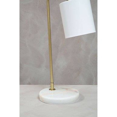 White Shade Desk Lamp | Newton