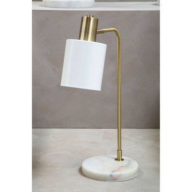 White Shade Desk Lamp | Newton