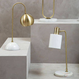 White Shade Desk Lamp | Newton