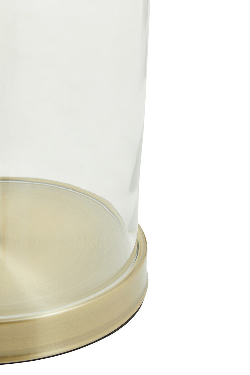 White Fabric Shade Table Lamp | Nadia