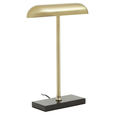 Brass Finish Desk Lamp | Newton