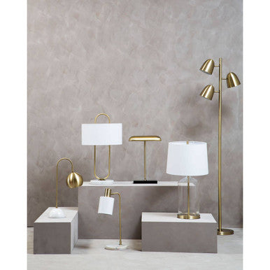 Brass Finish Desk Lamp | Newton