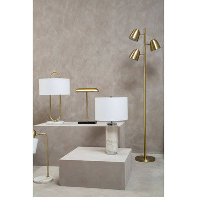 Brass Finish Desk Lamp | Newton
