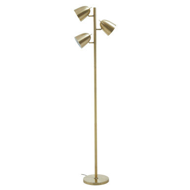 Brass Finish Floor Lamp | Newton