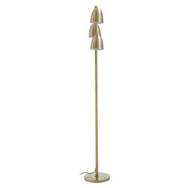 Brass Finish Floor Lamp | Newton
