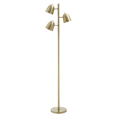 Brass Finish Floor Lamp | Newton