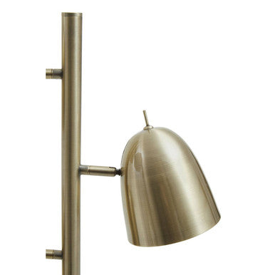 Brass Finish Floor Lamp | Newton