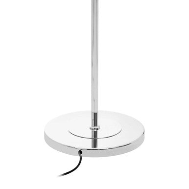 Chrome Finish Floor Lamp with Three Lights | Karter