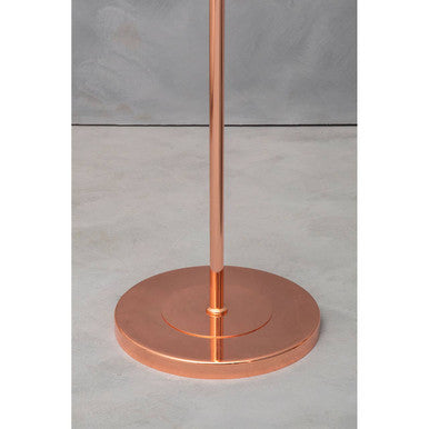 Copper Finish Floor Standing Lamp with Three Lights | Karter