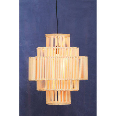 Bamboo Pendant Light | Lapiz