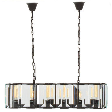 Black 12 Light Pendant Light | Babylon