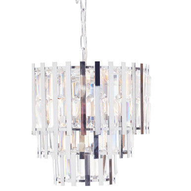Eight Bulb Chrome Chandelier | Babylon