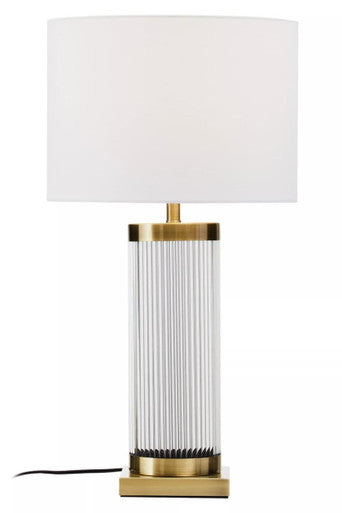 White and Gold Table Lamp