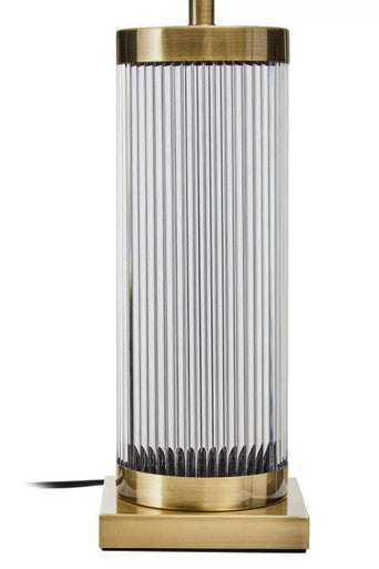 White and Gold Table Lamp | Lily