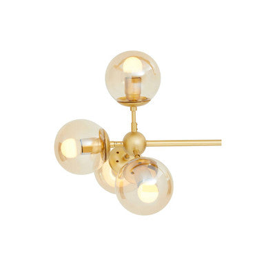 Gold 8 Arm Statement Pendant Light | Abira