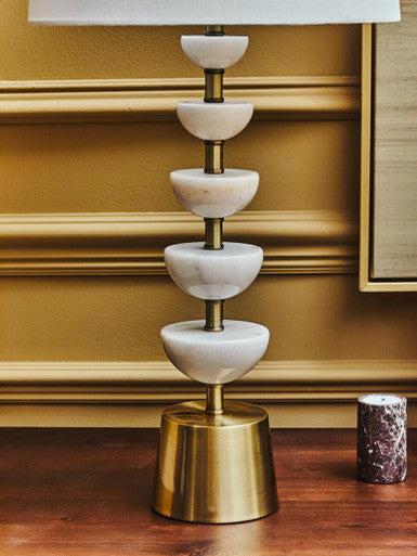 White Table Lamp | Ocala