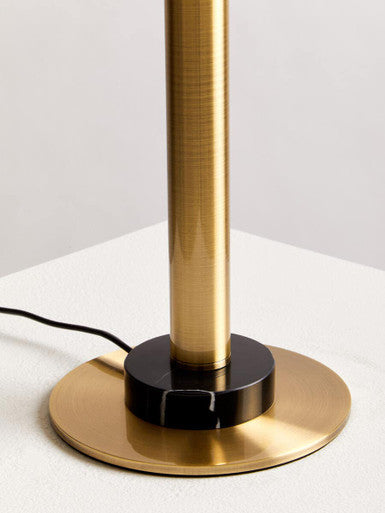 Gold Finish Metal Table Lamp | Octavia