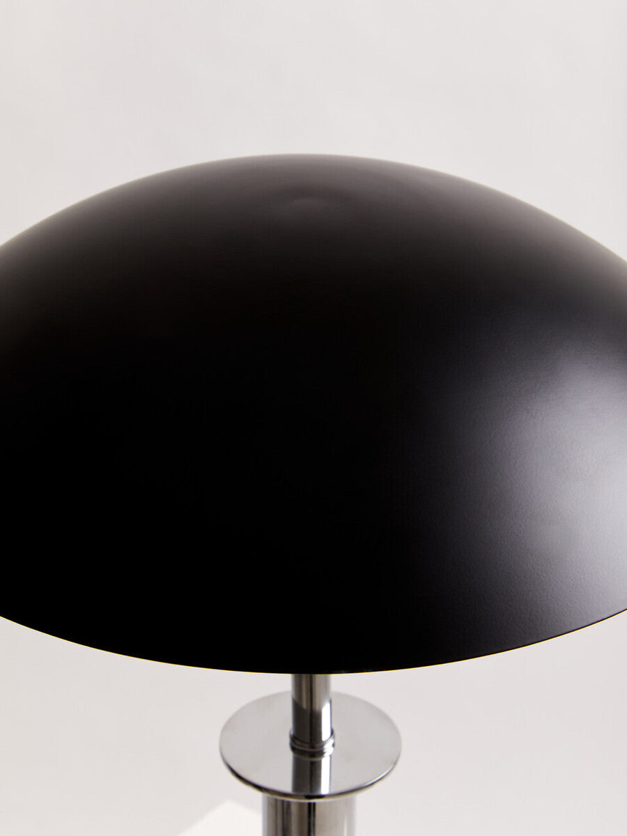 Silver Finish Metal Table Lamp | Octavia