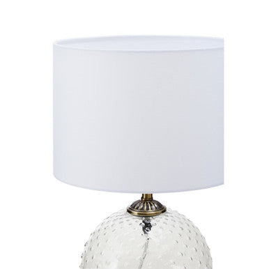 Clear Glass Table Lamp | Noa