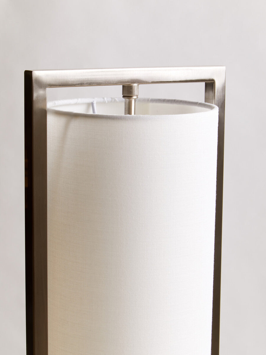 Nickel Finish Table Lamp | Atkins