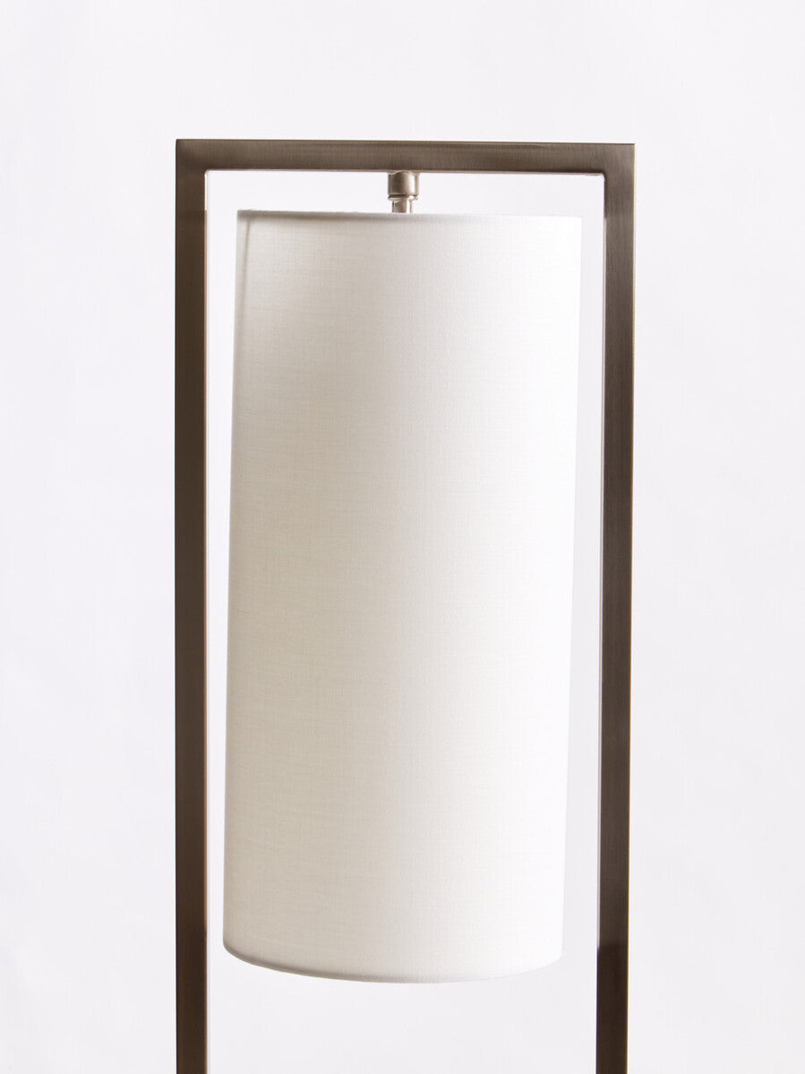 Nickel Finish Table Lamp | Atkins