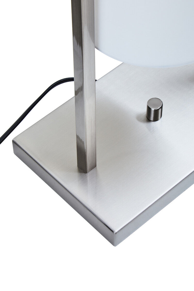 Nickel Finish Table Lamp | Atkins
